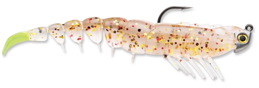 Baits Storm 360GT Shrimp W/ Jig Soft Plastic Swimbait 4 Baits Storm 360GT Shrimp W/ Jig Soft Plastic Swimbait
