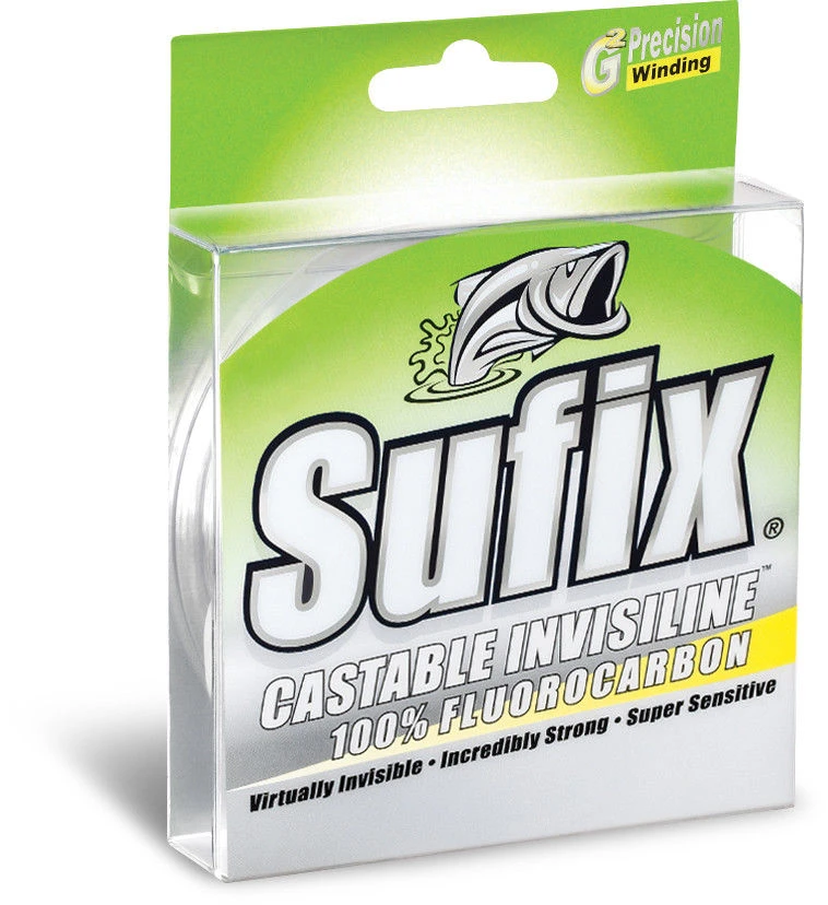Sufix InvisiLine Casting Fluorocarbon Clear 1 Sufix InvisiLine Casting Fluorocarbon Clear