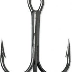 VMC 9650 Round Bend Treble Hook 1X Black Nickel Tackle