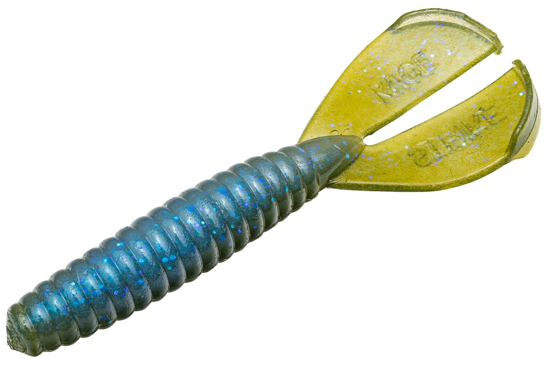 Strike King Twin Tail Rage Menace 4 Inch Soft Plastic Grub 8 Pack Baits 1 Strike King Twin Tail Rage Menace 4 Inch Soft Plastic Grub 8 Pack Baits