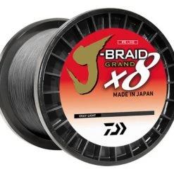 Daiwa J-Braid Grand X8 Braided Line 3,000 Yard Bulk Spools