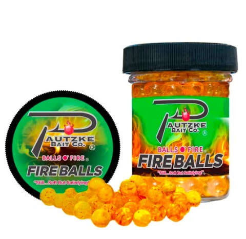 Pautzke Bait Co. Fire Balls Scented Artificial Salmon Eggs Baits 6 Pautzke Bait Co. Fire Balls Scented Artificial Salmon Eggs Baits