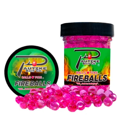 Pautzke Bait Co. Fire Balls Scented Artificial Salmon Eggs Baits 9 Pautzke Bait Co. Fire Balls Scented Artificial Salmon Eggs Baits