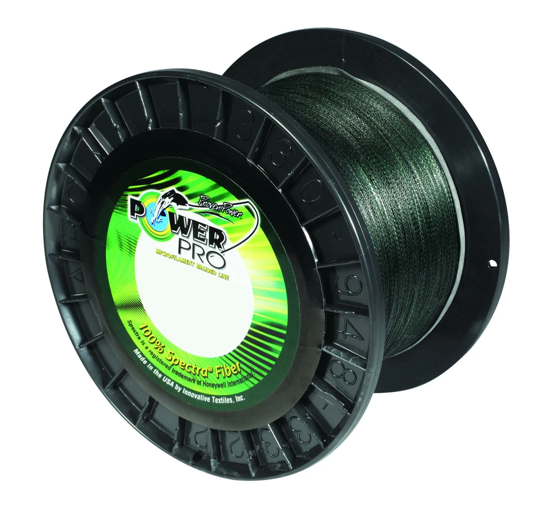 Power Pro Spectra Moss Green Braided Line 43 Power Pro Spectra Moss Green Braided Line