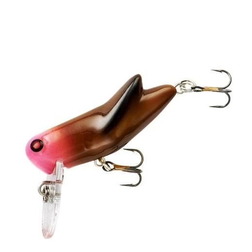 Baits Rebel Crickhopper 1 1/2 Inch Ultralight Waking Crankbait 5 Baits Rebel Crickhopper 1 1/2 Inch Ultralight Waking Crankbait