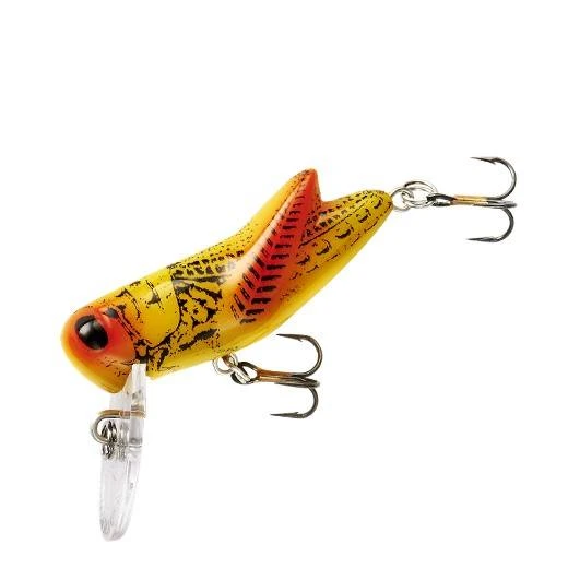 Baits Rebel Crickhopper 1 1/2 Inch Ultralight Waking Crankbait 7 Baits Rebel Crickhopper 1 1/2 Inch Ultralight Waking Crankbait