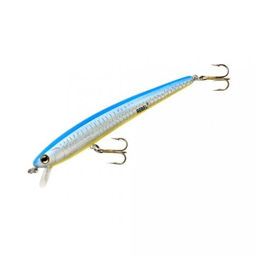 Rebel TD57 Tracdown Minnow 4 1/4 Inch Hard Minnow Baits 2 Rebel TD57 Tracdown Minnow 4 1/4 Inch Hard Minnow Baits
