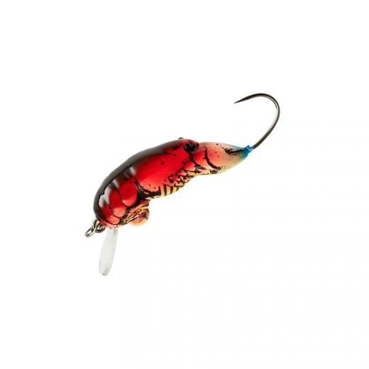Baits Rebel TD58 Tracdown Micro Crawfish Barbless Craw Hard Lure 2 Baits Rebel TD58 Tracdown Micro Crawfish Barbless Craw Hard Lure