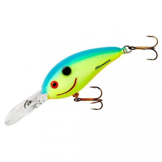 Baits Bomber Fat Free Shad Fingerling 2 3/8 Inch Deep Diving Crankbait 2 Baits Bomber Fat Free Shad Fingerling 2 3/8 Inch Deep Diving Crankbait