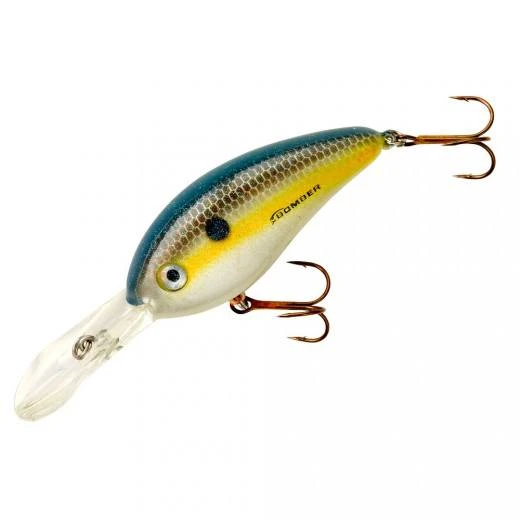 Baits Bomber Fat Free Shad Fingerling 2 3/8 Inch Deep Diving Crankbait 9 Baits Bomber Fat Free Shad Fingerling 2 3/8 Inch Deep Diving Crankbait