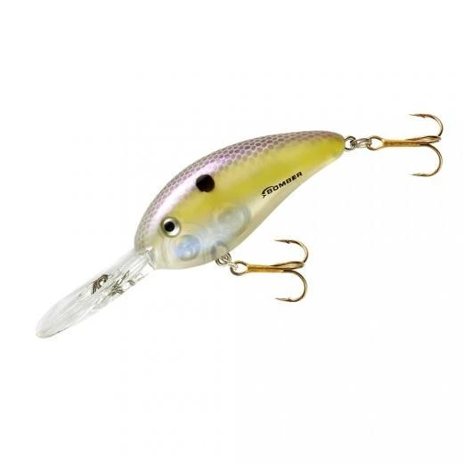 Baits Bomber Fat Free Shad Fingerling 2 3/8 Inch Deep Diving Crankbait 13 Baits Bomber Fat Free Shad Fingerling 2 3/8 Inch Deep Diving Crankbait