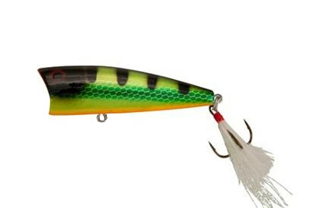 Baits Rebel Pop-R Topwater Popper 24 Baits Rebel Pop-R Topwater Popper