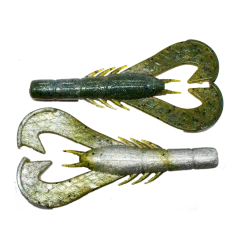 Googan Baits Krackin' Craw 4 Inch Soft Plastic Craw 7 Pack