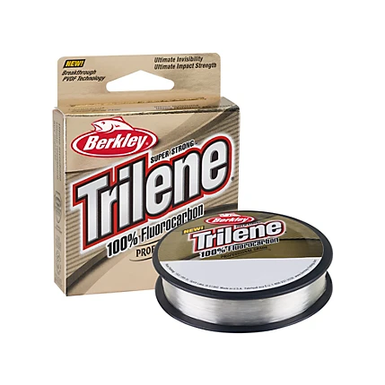 Line Berkley Trilene 100% Fluorocarbon Professional Grade Clear 110 Yards 3 Line Berkley Trilene 100% Fluorocarbon Professional Grade Clear 110 Yards
