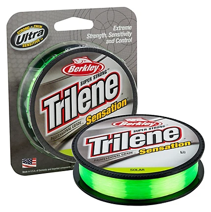 Berkley Trilene Sensation Monofilament Filler Spool Hi-Vis 330 Yards 5 Berkley Trilene Sensation Monofilament Filler Spool Hi-Vis 330 Yards
