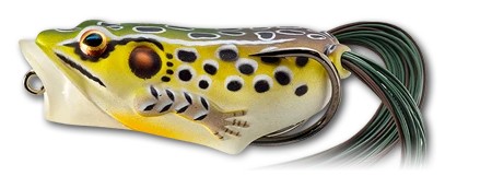 LIVETARGET Popper Frog Hollow Body Topwater Frog 9 LIVETARGET Popper Frog Hollow Body Topwater Frog