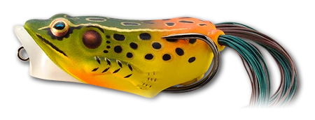 LIVETARGET Popper Frog Hollow Body Topwater Frog 12 LIVETARGET Popper Frog Hollow Body Topwater Frog