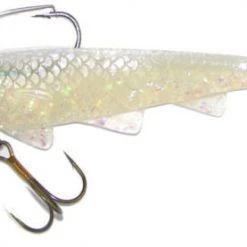Reaction Strike Shimmy Shad 6 Inch Paddle Tail Soft Body Swimbait Baits