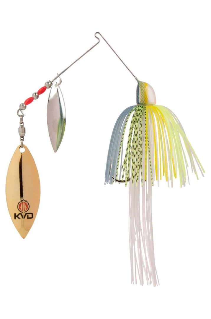 Baits Strike King Finesse KVD Spinnerbait Double Willow 1 Baits Strike King Finesse KVD Spinnerbait Double Willow