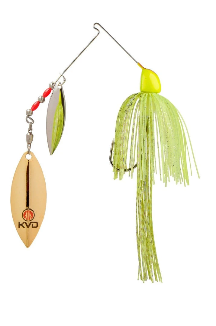 Baits Strike King Finesse KVD Spinnerbait Double Willow 4 Baits Strike King Finesse KVD Spinnerbait Double Willow