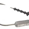 Tackle Mustad Ultra Point Power Lock Plus 3/8 Oz. Weighted 8/0 Hook 3 Pack