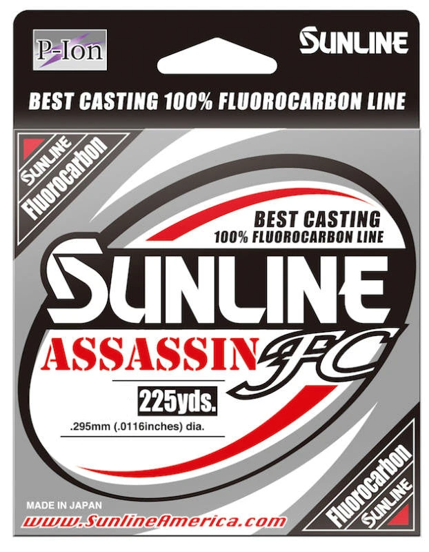 Sunline Assassin Fc Fluorocarbon 225 Yards 1 Sunline Assassin Fc Fluorocarbon 225 Yards