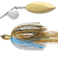 Terminator Stainless Pulse Skirt Spinnerbait Colorado Willow 1/2 Oz.