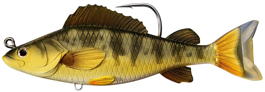 Baits Livetarget Yellow Perch Swimbait 5 1/2" 1 Baits Livetarget Yellow Perch Swimbait 5 1/2"