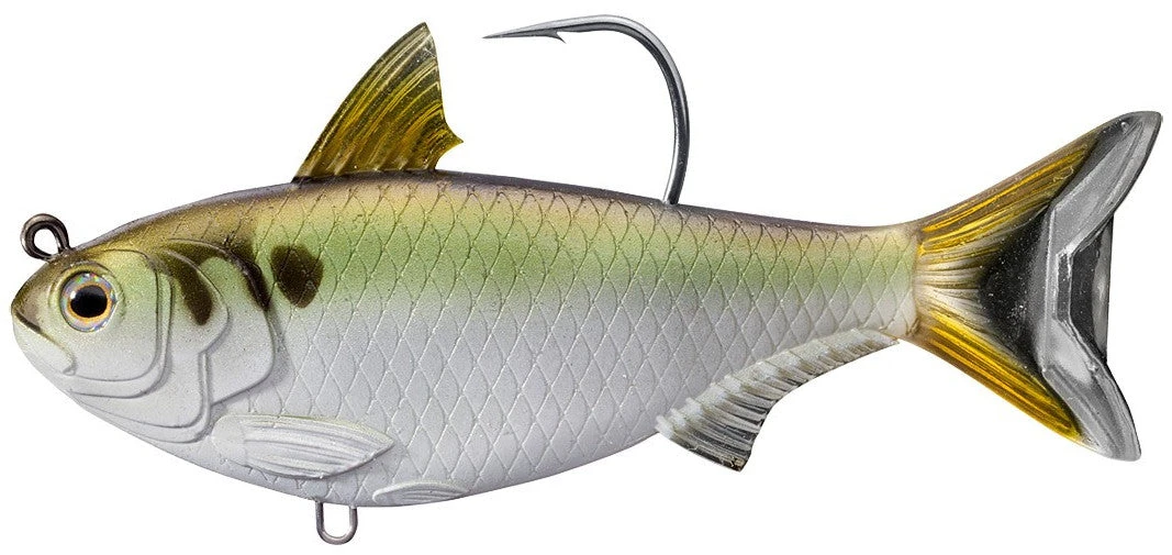 Baits LIVETARGET Gizzard Shad Soft Body Swimbait 5 Baits LIVETARGET Gizzard Shad Soft Body Swimbait