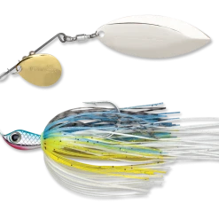Baits Terminator Stainless Pulse Skirt Spinnerbait Colorado Willow 1/4 Oz.