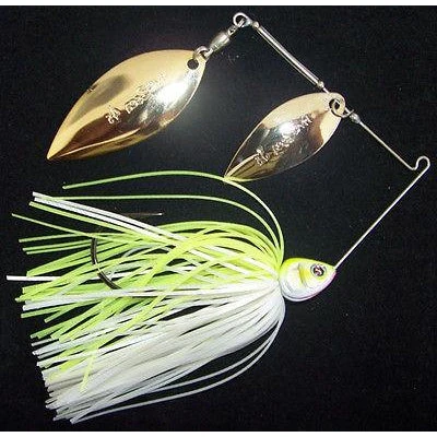River2Sea Ish Monroe Bling Double Willow Spinnerbait 1/2 Oz. 5 River2Sea Ish Monroe Bling Double Willow Spinnerbait 1/2 Oz.