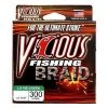 Vicious Fishing Vicious Braid Fishing Line Lo-Vis Green 300 Yards