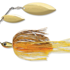 Baits Terminator Stainless Pulse Skirt Spinnerbait Double Willow 1/2 Oz.