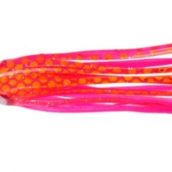 Yo-Zuri Octopus Skirt 4 1/4 Inch W/ Holed Head Red Eye Baits