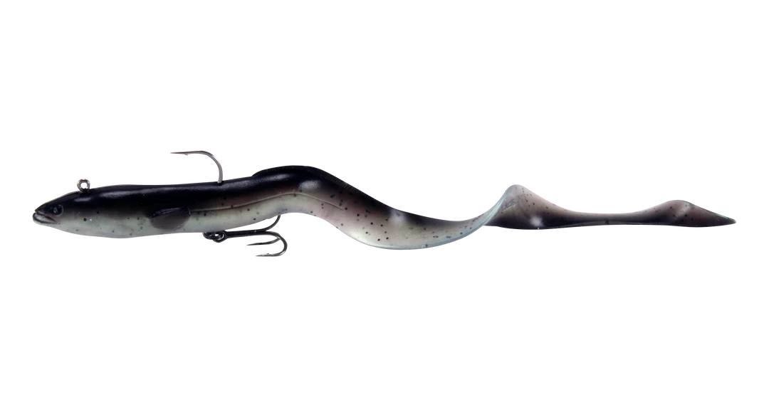 Savage Gear Real Eel Pre-Rigged Soft Plastic Eel 2 Savage Gear Real Eel Pre-Rigged Soft Plastic Eel