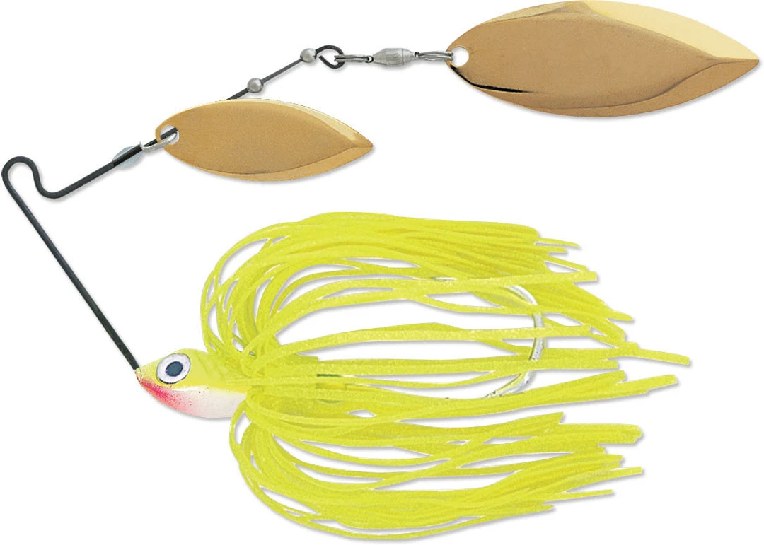 Baits Terminator Super Stainless Spinnerbait Double Willow 1/2 Oz. 6 Baits Terminator Super Stainless Spinnerbait Double Willow 1/2 Oz.