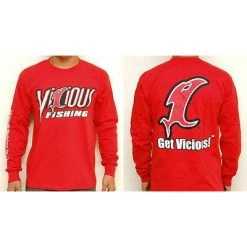Vicious Fishing Long Sleeve T-Shirts Apparel