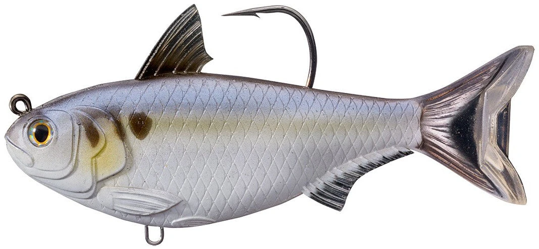 Baits LIVETARGET Gizzard Shad Soft Body Swimbait 4 Baits LIVETARGET Gizzard Shad Soft Body Swimbait