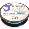 Daiwa J-Braid X4 Braided Line 150 Yards Island Blue