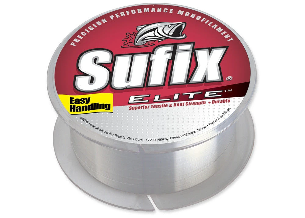 Line Sufix Elite Monofilament Clear 250-330 Yards 1 Line Sufix Elite Monofilament Clear 250-330 Yards