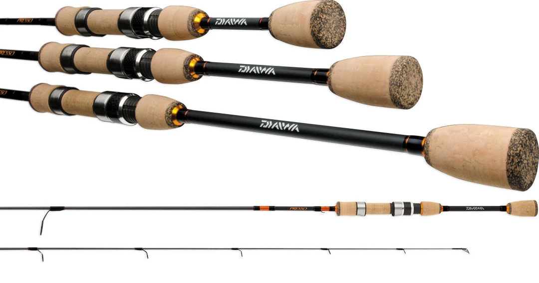 Daiwa Presso Ultralight Travel Spinning Rods 1 Daiwa Presso Ultralight Travel Spinning Rods