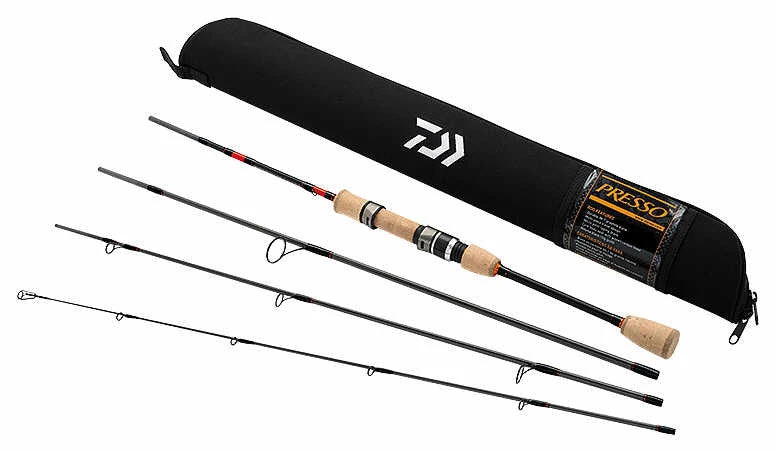 Daiwa Presso Ultralight Travel Spinning Rods 2 Daiwa Presso Ultralight Travel Spinning Rods