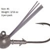 Hayabusa Baby Shooting Ball Finesse Football Jig Head With Weed Guard