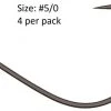 Tackle Hayabusa Bulky Stage 2X-Extra Wide Gap Offset Hook