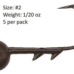 Hayabusa Beat Roller Pill-Shaped Jig Head With Removable Double Plastic Keeper Tackle 10 Hayabusa Beat Roller Pill-Shaped Jig Head With Removable Double Plastic Keeper Tackle