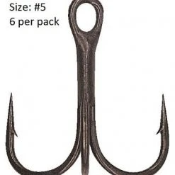 Hayabusa Tbl930 Premium Non-Reflective Black Treble Hook