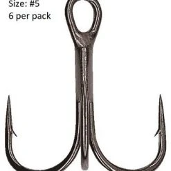 Hayabusa Tbl930 Premium Black Nickel Treble Hook