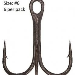 Hayabusa Tbl930 Premium Non-Reflective Black Treble Hook