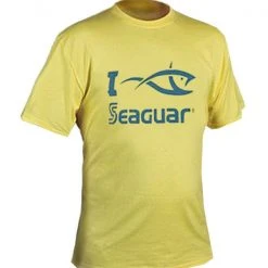 Apparel Seaguar "I Fish Seaguar" Short Sleeve Yellow T-Shirt