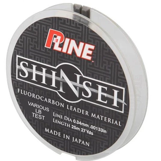 P-Line Shinsei Clear 100% Pure Fluorocarbon Leader 27 Yards 1 P-Line Shinsei Clear 100% Pure Fluorocarbon Leader 27 Yards